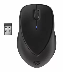 HP Comfort Grip Wireless Mouse with HP Wireless Link-5 Technology Nano Receiver - Picture 1 of 5