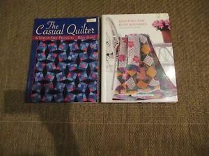 House White Birches Quilting for Busy Boomers & The Casual Quilter 2 Quilt Books - Picture 1 of 2