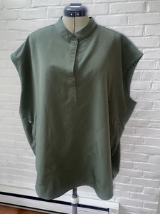 FIGS TECHNICAL WEAR RAFAELA OVERSIZED TOP GREEN MOSS SIZE 3X - Picture 1 of 8