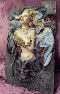 Unpainted Resin Hellpainter fewture Wall mounted Collectible Statue In Stock - Picture 1 of 1