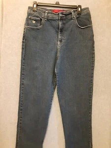 Gloria Vanderbilt Damengröße 12 mittlere Waschung blau Denim Jeans Baumwolle Elasthan - Bild 1 von 9