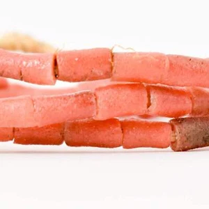 Yoruba Scheinkoralle Perlen Nigeria - Bild 1 von 8