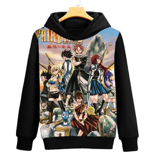 VETEMENTS Felpa con cappuccio coda faita Natsu Dragneel cosplay anime manga con cappuccio pullover