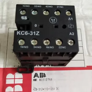 1PCS KC6-31Z 110-125VDC DC Coil Intermediate Relay New - Picture 1 of 1