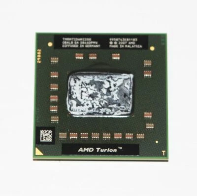 AMD Turion X2 RM-72 2.1GHz Dual-Core Mobile CPU (TMRM72DAM22GG) Laptop Processor - Image 1 of 2