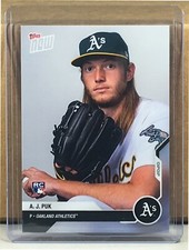 2020 TOPPS NOW ROAD TO OPENING DAY #OD-187 A.J. PUK ATHLETICS RC Print Run 150