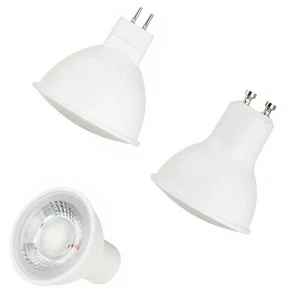 LED Spotlight GU10 MR16 5W 6W 7W 9W Bulb 220V DC 12V White Lamps Energy Saving - Picture 1 of 16