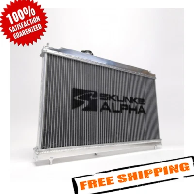 Radiador de aluminio Skunk2 349-05-1000 serie Alpha para 94-01 Acura Integra M/T Foto 1 de 4