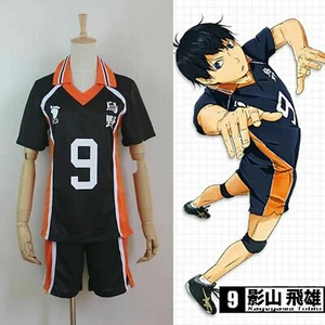 ¡¡Haikyuu!! Camiseta Uniforme Escuela Secundaria Karasuno Nº9 Tobio Kageyama - Imagen 1 de 5