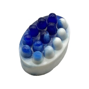 Handmade Goat Milk Soap, Face & Body Cleanser, Loofah Massage Soap, Luxury - Picture 1 of 5