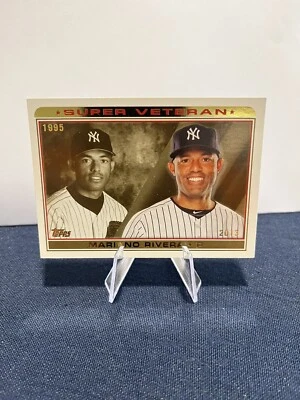 2014 TOPPS SUPER VETERAN MARIANO RIVERA NEW YORK YANKEES #SV-15 - Image 1 of 2
