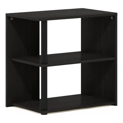Furinno Romain 2-Tier End Table in Espresso/Black - Image 1 of 4