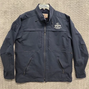 5.11 Tactical Braxton Cornwell Tools Jacket Mens Large Navy Blue Full Zip - Picture 1 of 14