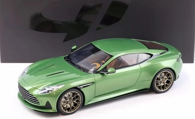2023 Aston Martin DB12 Vantage Green in 1:18 scale by GT Spirit - Image 1 of 2