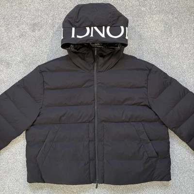 Jaqueta Feminina Moncler Anwar Preta Tamanho 3 100% Autêntica - Imagem 1 de 4