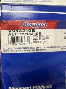 vv13210E duralast/MOOG K5266 cam bolt kit - Picture 1 of 3