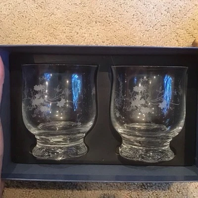 NEW 2 Rosenthal Crystal Classic Rose Monbijou Short Wine Tumblers Glasses 016175 - Image 1 of 4