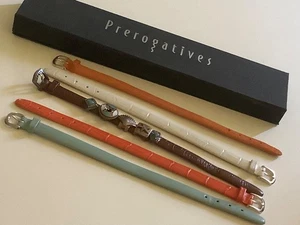 Vorrechte Southwestern Sterlingsilber (5) Charms Lederarmbänder - Bild 1 von 12