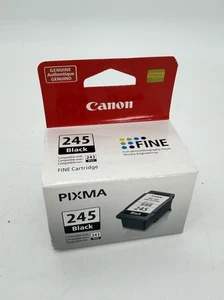 Cartucho de tinta negra Canon PG-245, PIXMA nuevo sellado - Imagen 1 de 4
