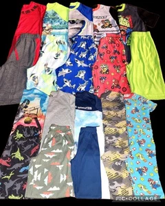 🦖Boys Huge 20pc Lot Of Pajamas/ PJs Sz 7/8 8 - Picture 1 of 11