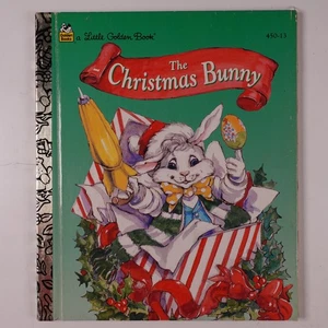 The Christmas Bunny Arnold Rabin 1997 Little Golden Book Illustrated - Picture 1 of 3