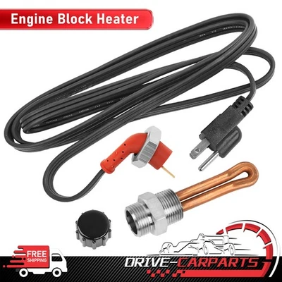 Turbo Engine Block Heater For Dodge Ram 2500 3500 5.9L 6.7L Cummin 5003619AB New - Image 1 of 4