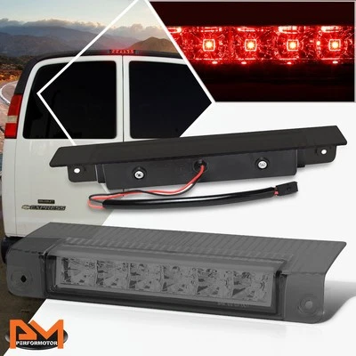 Tercera luz/lámpara de freno trasera LED 3DR 3D para Chevy Express/GMC Savana 03-17 ahumada Foto 1 de 4
