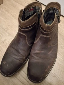 Rieker Stiefel Leder Braun Herren Größe 44 - Bild 1 von 8