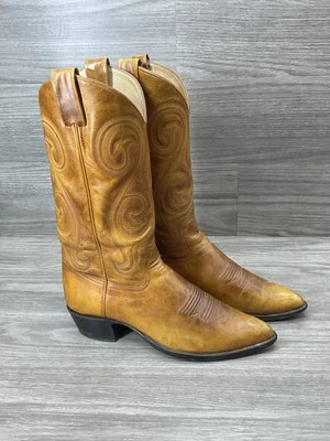 Botas masculinas vintage Larry Mahan 4913 9,5 - Imagem 1 de 4