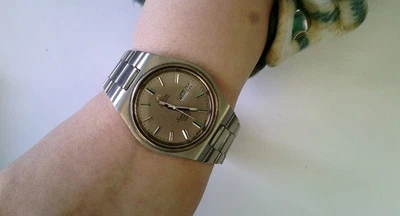 Reloj Omega Auto Seamaster Cosmic 2000 años 70. PIEZAS/RESTAURACIÓN! LEER ANUNCIO Foto 1 de 4