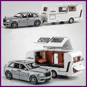 1/32 Rolls Royce Cullinan Wohnmobil Auto Modell Legierung Diecast Geländewagen Spielzeug - Bild 1 von 20