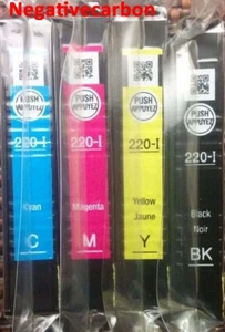 Genuine Epson 220I ink Cartridge-Black Tri-Color for Epson WF2630 2650 - Picture 1 of 2