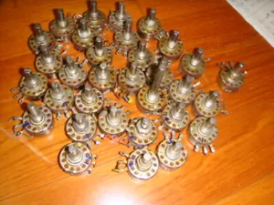 Many Vintage Ohmite AB Variable Resistor Potentiometer (EACH) - Free Shipping - Picture 1 of 4