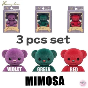 Honey bear 2.5in 3 pcs set MIMOSA,MIMOSA,MIMOSA JAPAN #233 miniature - Picture 1 of 20