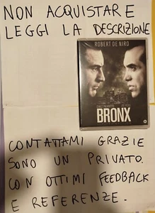 Blu Ray De Niro Bronx Attenzione Nuovo Sigillato Leggi La Descrizione Costa Meno - Foto 1 di 2