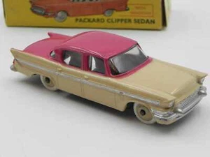 Dinky Toys England 180 Packard Clipper Sedan In Box W/ Box Vintage Die Cast - Picture 1 of 10