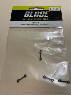 Blade  Rotor Head Linkages (4) : BMSR/mSR X BLH3215 - Image 1 of 2