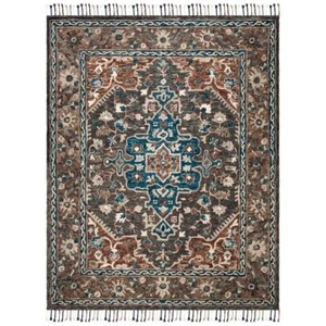 SAFAVIEH Aspen APN112A Charcoal / Light Brown Rug - Picture 1 of 24