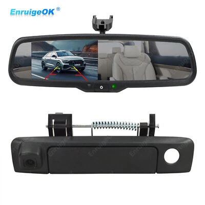 For 2012-2020 Ford Ranger Mazda BT50 Tailgate Handle Backup Camera 4.3" Monitor - Image 1 of 4