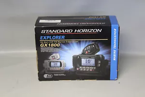 Standard Horizon Explorer GX1800GPS 25W VHF FM Marine Transceiver New Open Box - Picture 1 of 2