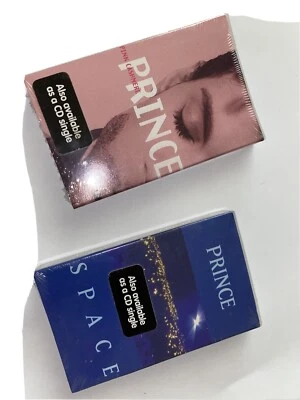 PRINCE PINK CASHMERE SPACE CASSETTE SINGLE BRAND NEW SET OF 2 FACTORY SEALED - Image 1 of 2