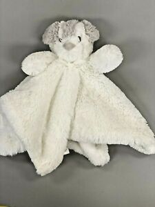 Puppy Dog Security Blankets and Beyond Lovey Plush baby White gray Soft toy