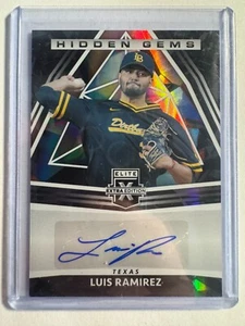 K279,488 - 2022 Elite Extra Edition Hidden Gems Auto Black #34 Luis Ramirez - Picture 1 of 1