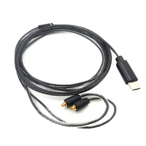Kopfhörer MMCX auf USB Typ C Audiokabel für Shure SE215 SE315 SE535 aktualisiert - Picture 1 of 5