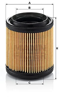 FILTRO HOMBRE C 710/1 Filtro Aire PORSCHE Foto 1 de 2