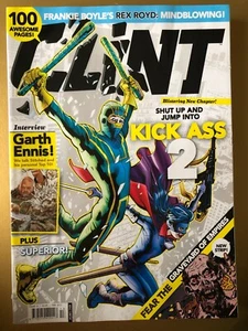 Clint Comic/Magazine Feb 2012 #13 Cover Kick-Ass 2 + Graveyard Of Empires (561d) - Imagen 1 de 2