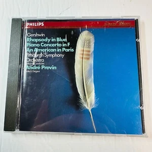 Gershwin: Rhapsody In Blue Piano Concerto In F American Paris Previn Pittsburg - Picture 1 of 3
