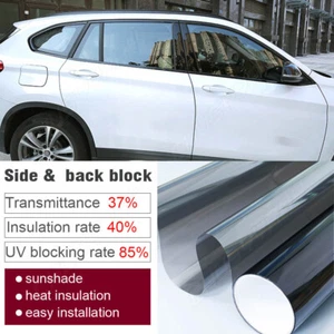 85% UV Heat Rejection 35%VLT Nano Ceramic Tint Window Film CAR Home 20"X5ft - Foto 1 di 12