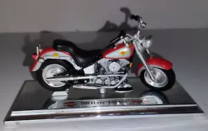 Maisto Harley-Davidson 1999 FLSTF Fat Boy 1:18 Scale Bike Motorcycle Die Cast - Picture 1 of 7