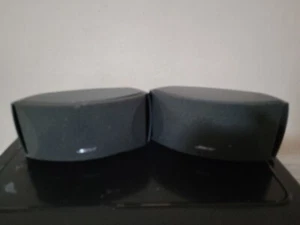 Bose Gemstone Speakers Pair AV321 3-2-1 GS/GSX Cinemate Series I II III Black - Picture 1 of 4
